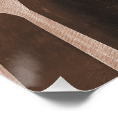 高橋 – ブラウン ポスター (コーナー)