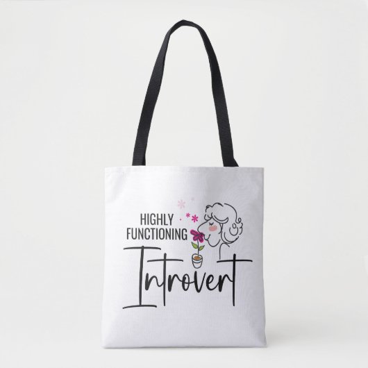 高機能内向型予算トート トートバッグ (正面)