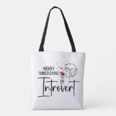 高機能内向型予算トート トートバッグ (裏面)