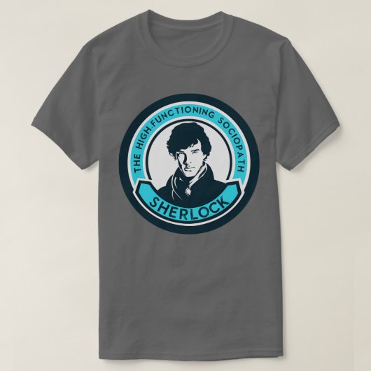 高機能社会病質者 Tシャツ (デザイン正面)
