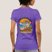 高海の女王バックプリントTシャツ Tシャツ (裏面)