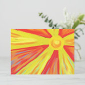 高温の太陽光線 招待状 (スタンド正面)