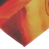 高温冷素子アクリル系ポア抽象芸術 テーブルクロス (アングル)