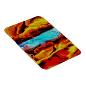 高温冷素子アクリル系ポア抽象芸術 マグネット (右側)