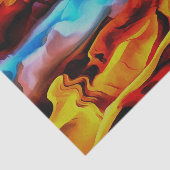 高温冷素子アクリル系ポア抽象芸術 薄葉紙 (詳細)