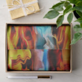 高温冷素子アクリル系ポア抽象芸術 薄葉紙 (ギフト)