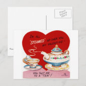 高温多湿のバレンタイン シーズンポストカード (正面/裏面)