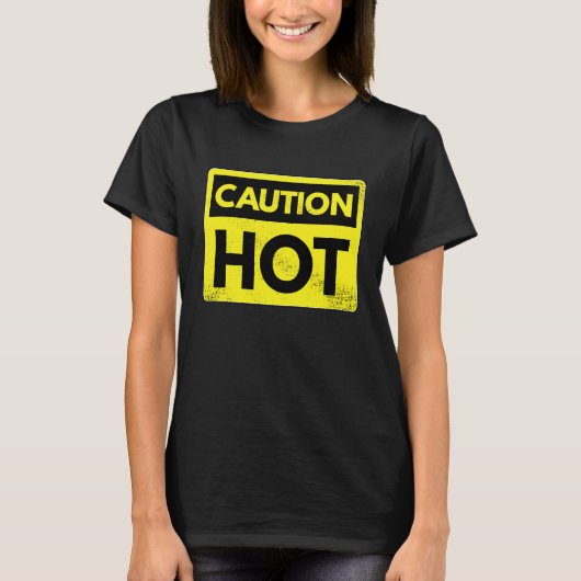 高温注意 Tシャツ (正面)