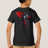 高潔なる戦士 Tシャツ (裏面)
