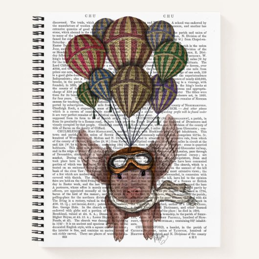 高潮時の豚 ノートブック (正面)