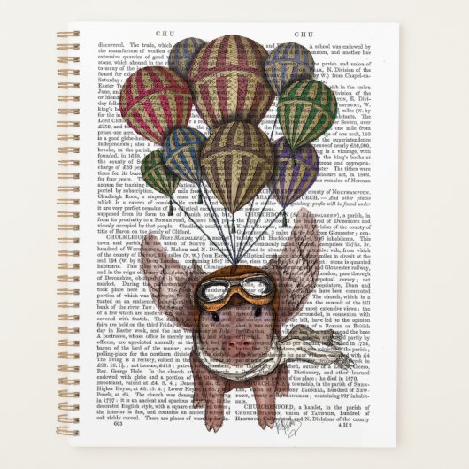 高潮時の豚 プランナー手帳 (正面)