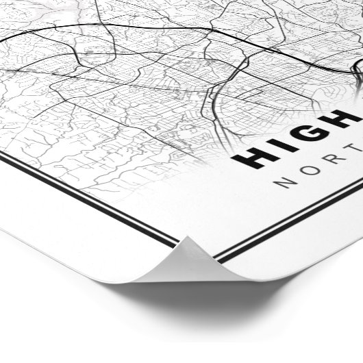 高点マップ ポスター (角)