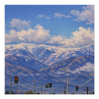 高画質な編集済み風景写真アート ポスター