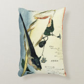 高知広重日本のの魚 アクセントクッション (正面(垂直))