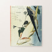 高知広重日本のの魚 ジグソーパズル (縦)