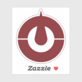 高知県のエンブレム シール (シート)