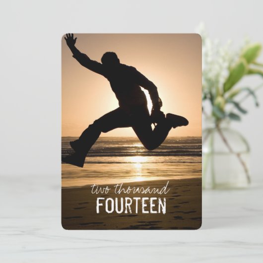 高等学校の写真の卒業パーティーの人の灰色白 招待状 (スタンド正面)