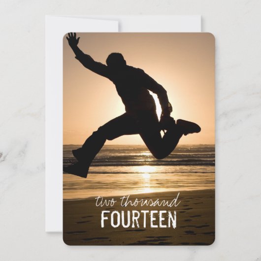 高等学校の写真の卒業パーティーの人の灰色白 招待状 (正面)