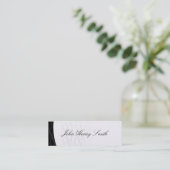 高等学校の卒業の名刺 コーリングカード (スタンド正面)