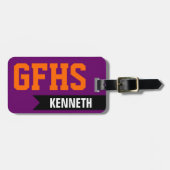 高等学校または大学生 ラゲッジタグ (正面横)