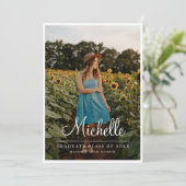 高等学校卒業生 案内状 (スタンド正面)