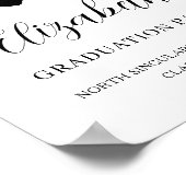 高等専門学校の卒業パーティー歓迎 ポスター (角)