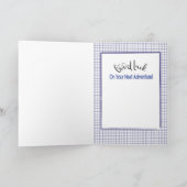 高等部はっきりした校ブルーモダン卒業 カード (内部)