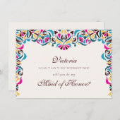 高級お洒落アイボリーフローラ縁どスタイル結婚s メニュー (正面/裏面)