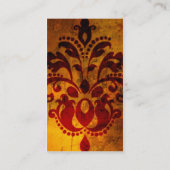 高級でモダンな名刺 名刺 (裏面)