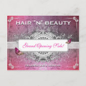 高級なフファンシーローシュサロン販売はがきメーラー ポストカード (正面)