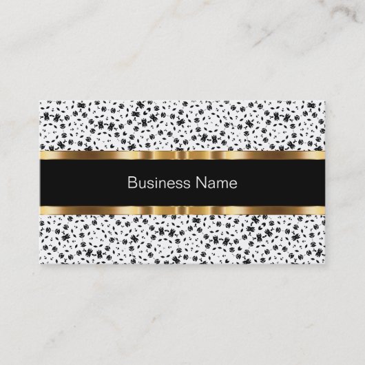 高級なプロフェッショナルの高級名刺 名刺 (正面)