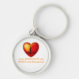 高級なワイヤーで縛られたkeychain キーホルダー