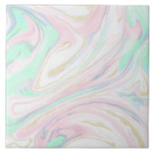 高級な大理石様抽象デザイン タイル (正面)