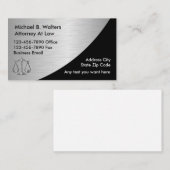 高級な弁護士の名刺 名刺 (正面/裏面)