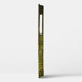 高級な暗いワニの質感 Case-Mate iPhoneケース (裏面 / 左)