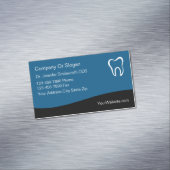 高級な歯科医の名刺の磁石モダンスタイル マグネット名刺 (インサイチュ)