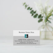 高級な海運 名刺 (スタンド正面)