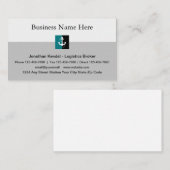 高級な海運 名刺 (正面/裏面)