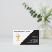 高級な薬品薬品用の名刺 名刺 (スタンド正面)