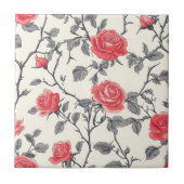 高級な装飾バラタイルのホームデコ タイル (正面)