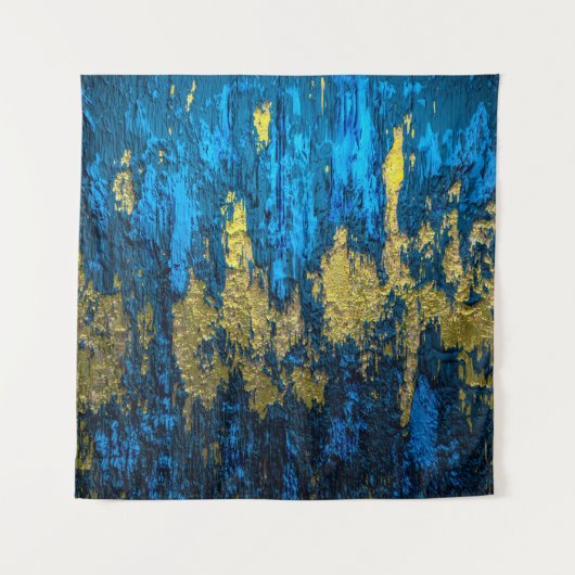 高級な金ゴールドテクスチャ。 タペストリー (正面)