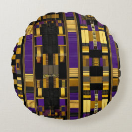高級アフリカリブのカ伝統数々のカラー ラウンドクッション