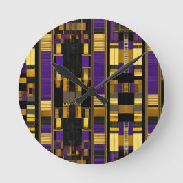 高級アフリカリブのカ伝統数々のカラー ラウンド壁時計