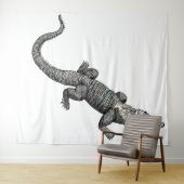 高級アリゲータータペストリー タペストリー (インサイチュ(横))