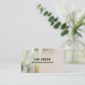 高級アルコールインクスキン気におよび美しい 名刺 (スタンド正面)