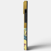 高級イニシャルl金ゴールドのマッチングビクトリアン Case-Mate iPhoneケース (裏面 / 左)