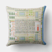 高級エジプトの高官の庭、から クッション (裏面)