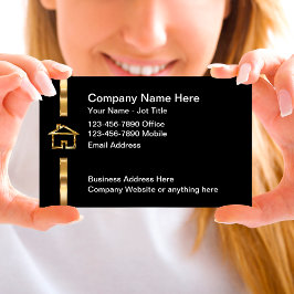 高級エテ実在ート・ホーム・ロゴ・ビジネス・カード 名刺