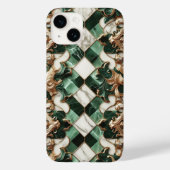 高級エメラルドグリーンマーブルiPhoneケース - エレガント Case-Mate iPhoneケース (裏面)