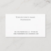 高級エレガントきらびやかなダイヤモンドの輝きがメイクアップ ロイヤリティカード (裏面)